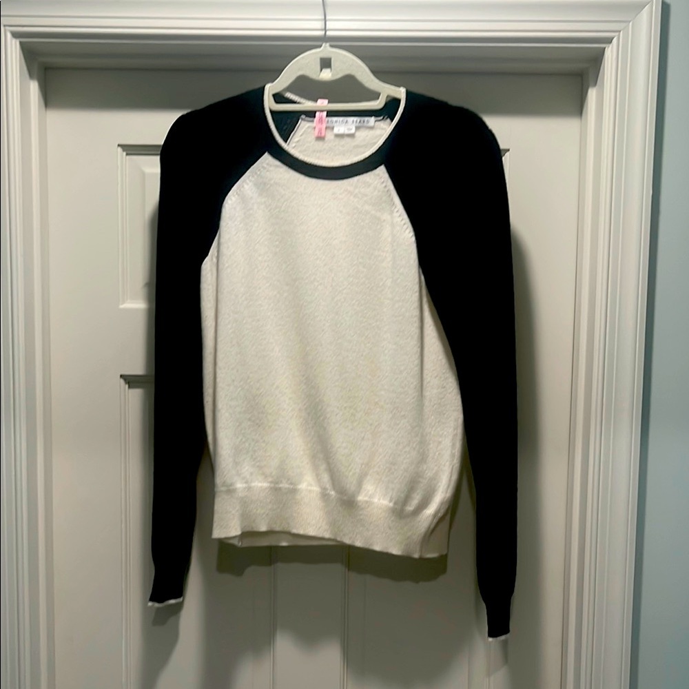 Veronica Beard Black and White Sweater
